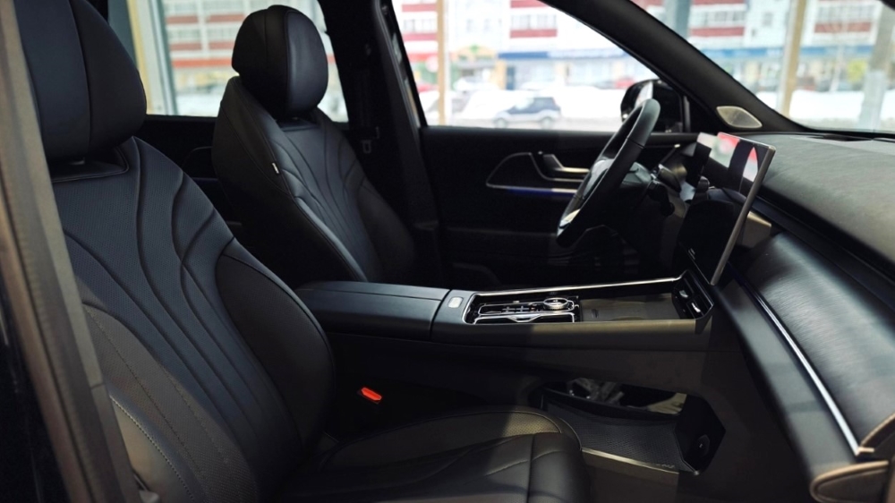 Chery Tiggo 9 кроссоверінің интерьері