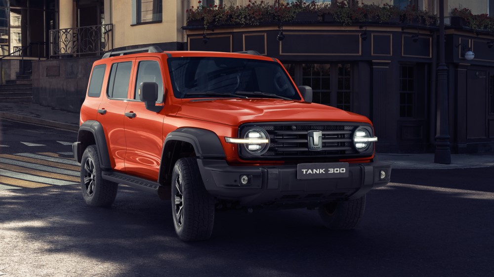 Tank 300 интеллектуалды толық привод қаласында