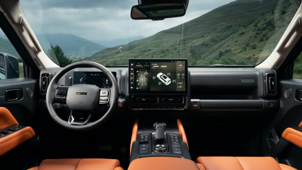 Haval H9 жаңа тест салоны интерьер