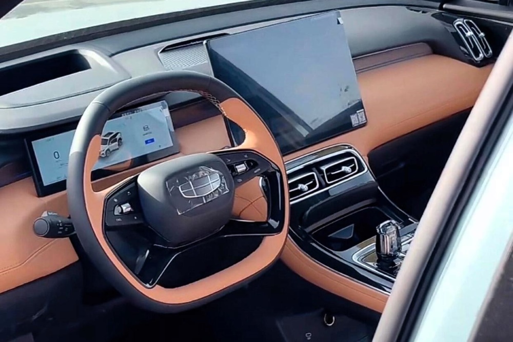 Geely Atlas IV кроссовері, интерьер