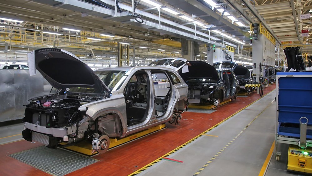 Geely Monjaro зауыты